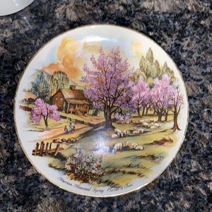 Limited Edition Currier And Ives America Fine Franciscan China